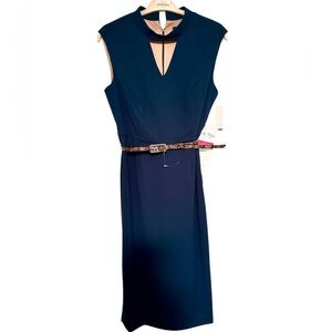 ⚡️NWT⚡️Elegant Dark Teal Sleeveless Dress